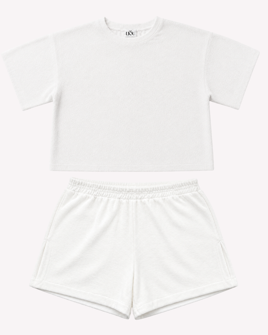 Liou Terry set - Oyster