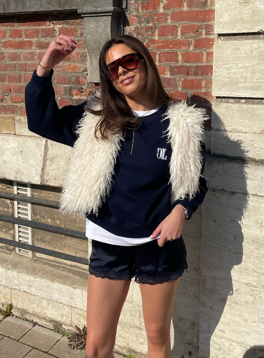 Club sweat navy