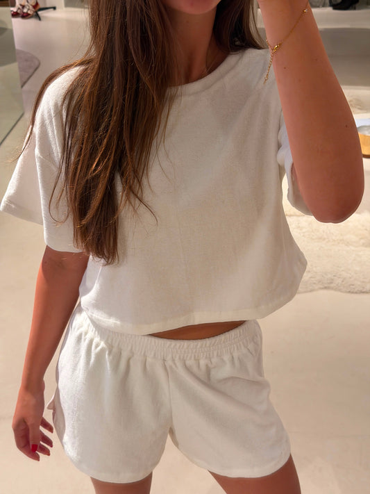 Liou Terry set - Oyster