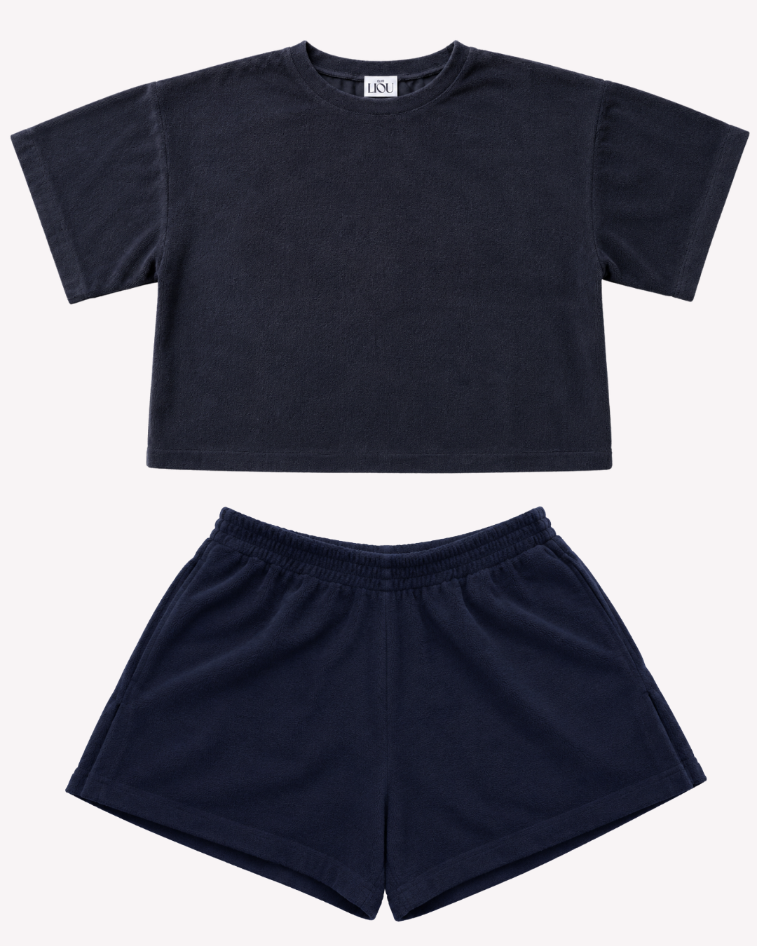 Liou Terry set - Navy